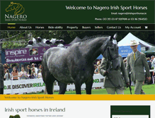 Tablet Screenshot of irishsporthorses.ie